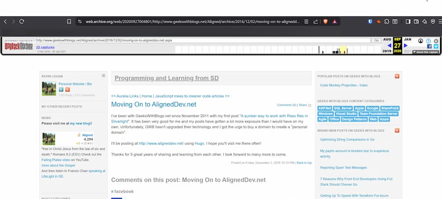GeeksWithBlogs.Net